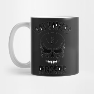 Iron Worker skull Mug